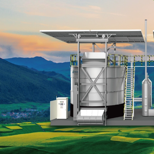 Agricultural-Machinery-Poultry-Equipment-Compost-Machine-Fermentation-Tank-for-Livestock-Manure (5) Organic Waste Intelligent Tank Fermentation Equipment for Livestock