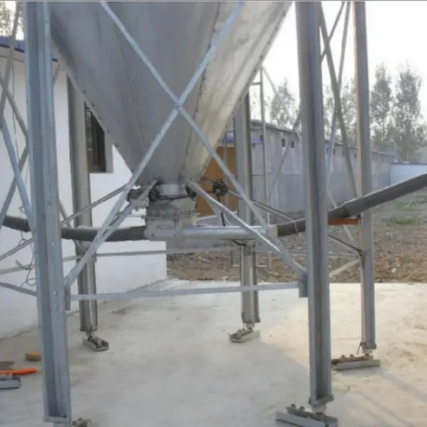 Poultry-Farming-Equipment-Chicken-Layer-Cage-Feeding-System-Grain-Storage-Steel-Silo (2)_WH_600x600px Galvanized Feed Storage Silo for Poultry Farming