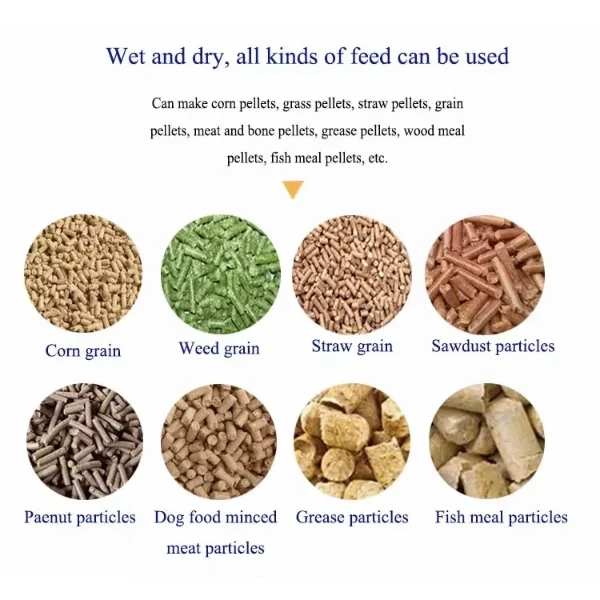 High-Efficiency Automatic Poultry Feed Mash & Pellet Machine