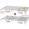 Poultry Farming House Plastic Chicken Slat Floor