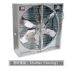 High Airflow Galvanized Steel Centrifugal Exhaust Fan For Chicken Farm