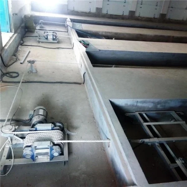 manure scraper machine for chicken house (9) Poultry Manure Scraper Cleaning Machine System
